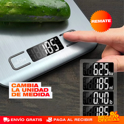 Báscula Gramera Digital de Cocina